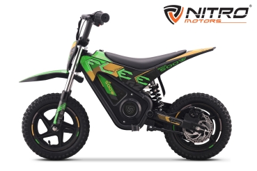 NITRO 500W E-Dirtbike FLEE G2  24V5,2Ah Lith 12"